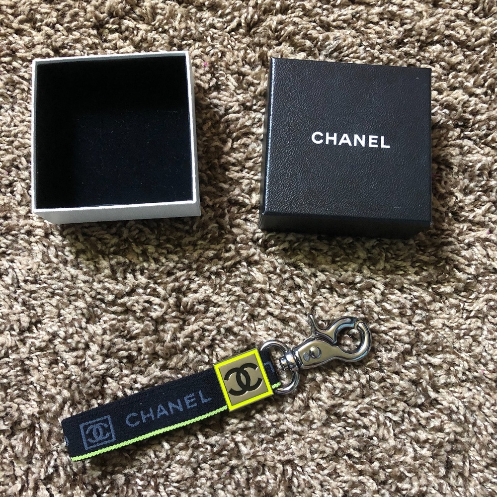 Chanel Wristlet Keychain